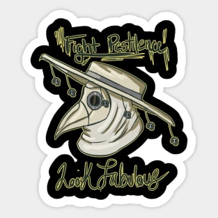 Light Fab Plague Doctor Sticker